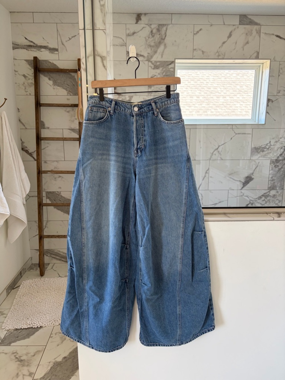 FREE PEOPLE - Wide Leg/barrel Jeans - We The Free